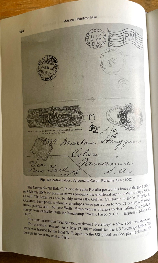 4-item lot Mexican Philately. Pulver Introduction, Maritime, Revolution British