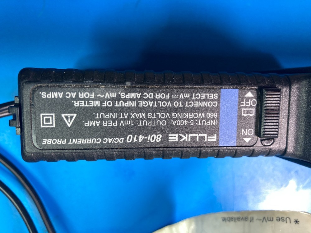 FLUKE Clamp On AC/DC Current Probe Model 801-410