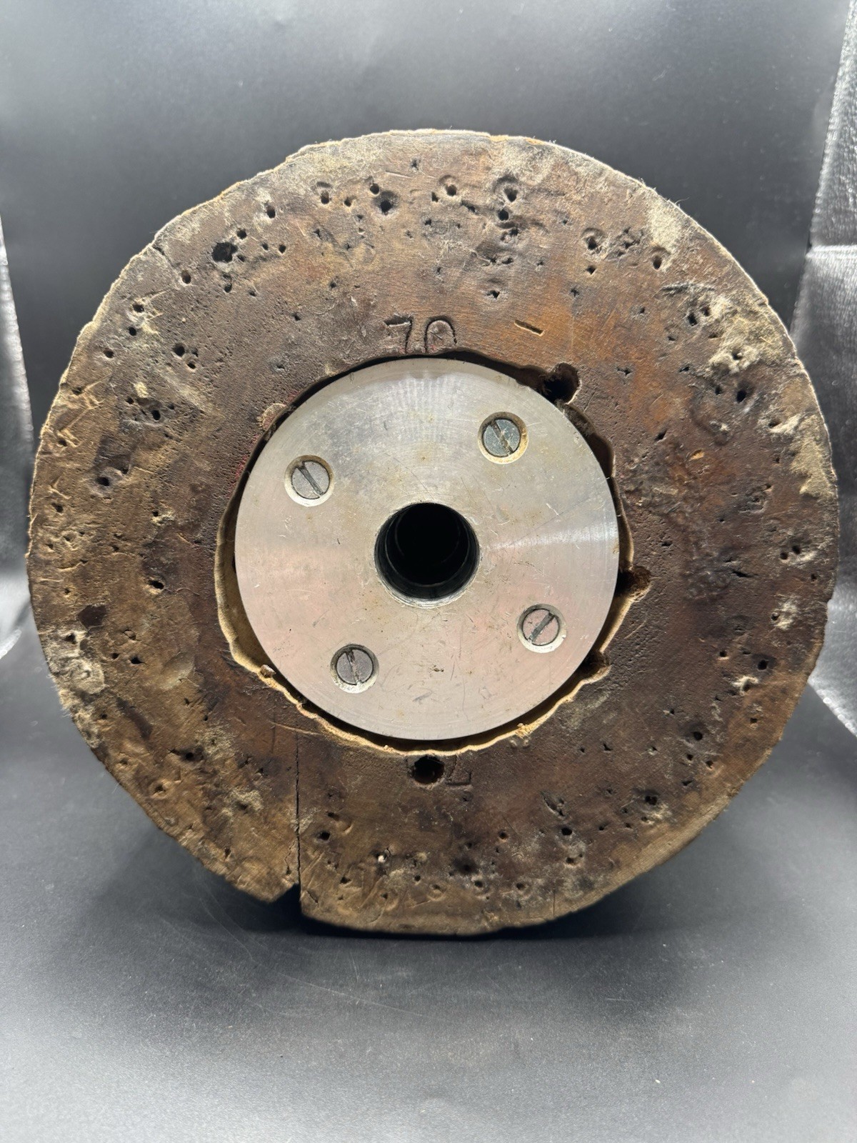 Antique Wooden Hat Mold Millinery Hat Block Form / Store Display F&M Hat Factory