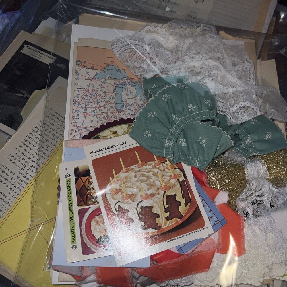 Junk Journal Ephemera Bundle Paper Crafting 50+ Pieces