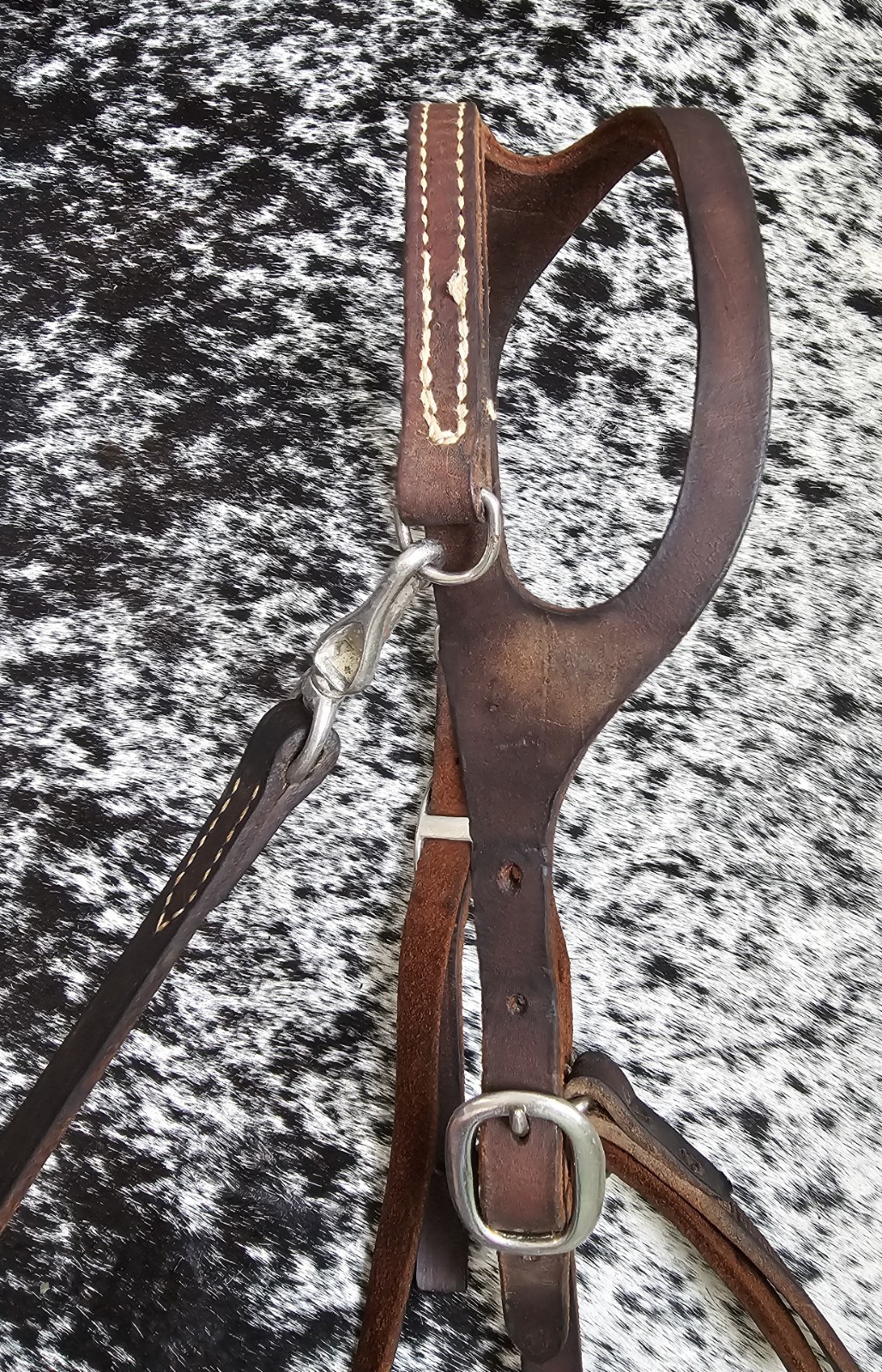 One Ear Headstall With Throat Latch