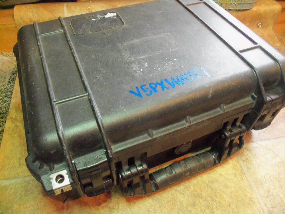BIRD 43 4304 4431 4410A HARD CASE FOR WATTMETER & ELEMENTS