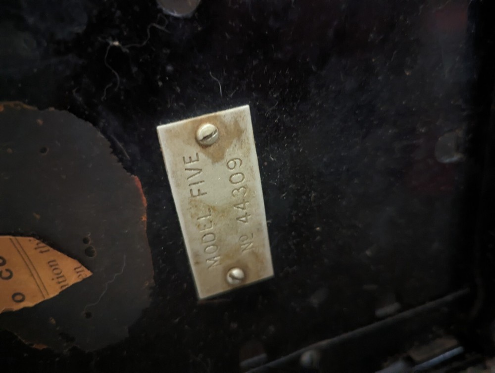 Adding Machine American Can Model 5 Five Vintage Payroll US UNTESTED