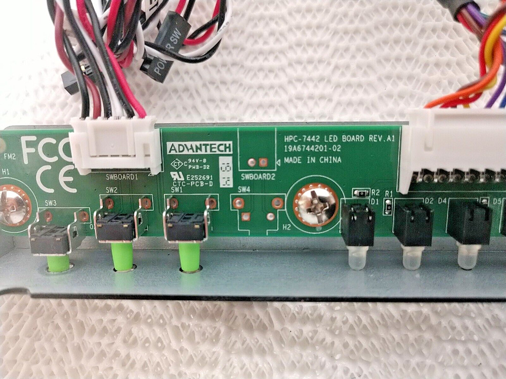 Advantech HPC-7442 LED BOARD REV. A1 19A6744201-02