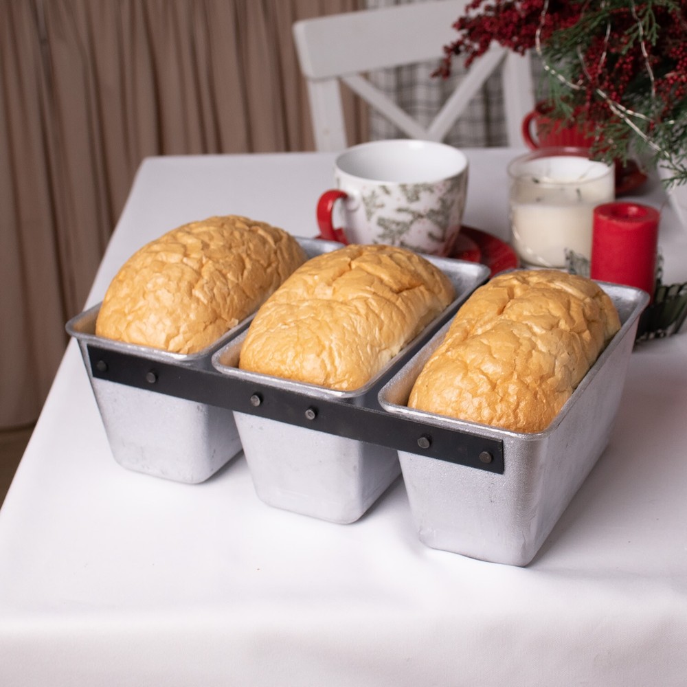 3pcs L7 Bread Form Pan Loaf Aluminium Mold Baking Ovenware Bakeware Kitchen