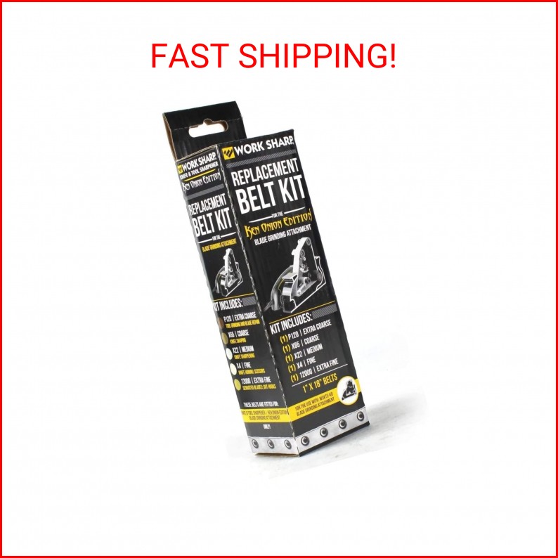 Work Sharp WSSAKO81115 Replacement Belt Kit for Ken Onion Blade Grinder Attachme