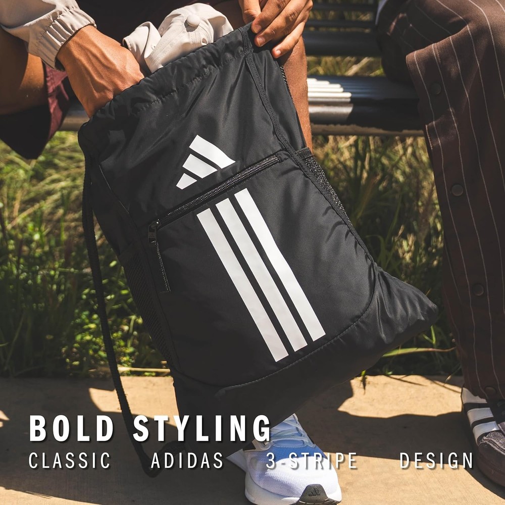 adidas Alliance Sackpack Drawstring Gym Bag