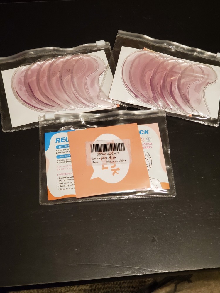 Eye Ice Pack -3 pack includes six in a pack