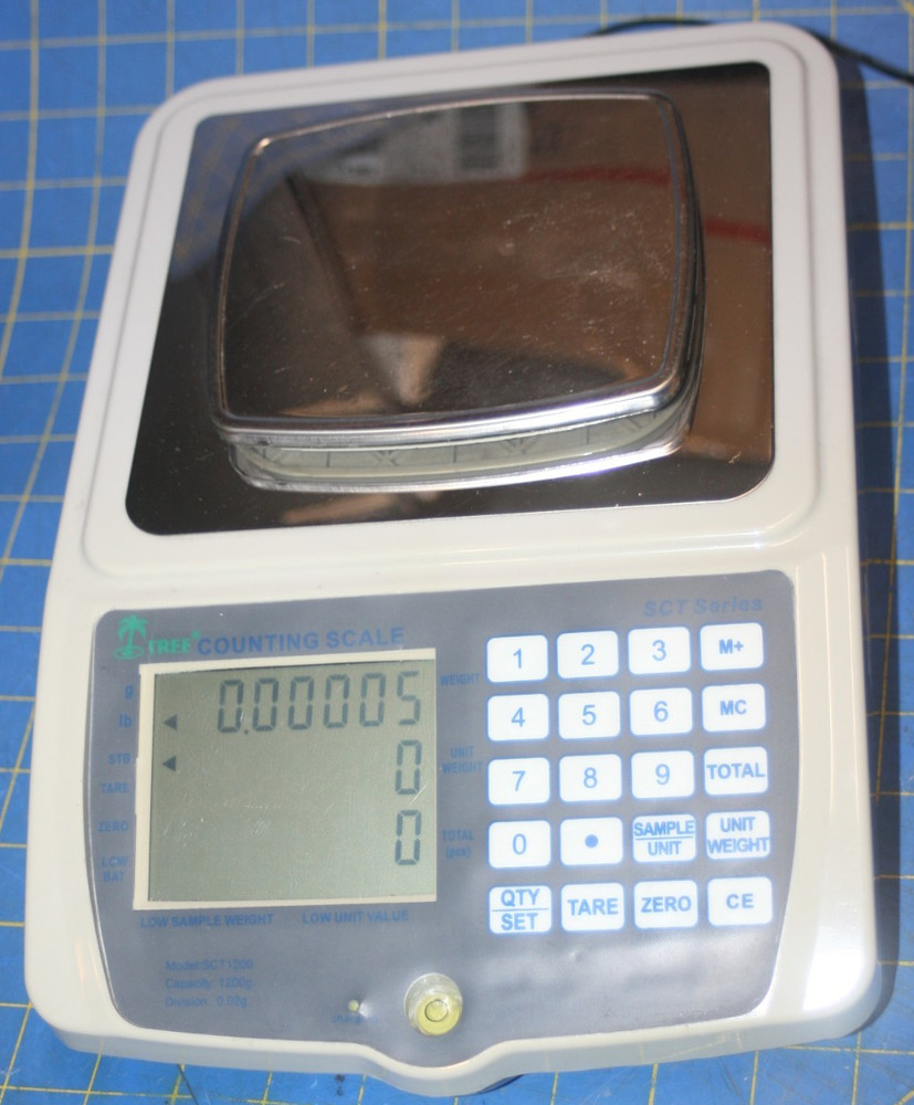Tree SCT 600 Dedicated Counting Scale for Small Components - 600 g × 0.01 g