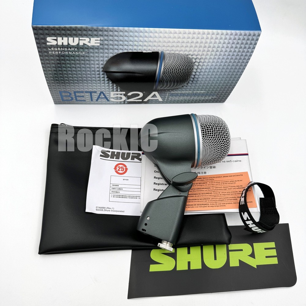 New Beta 52A Supercardioid Dynamic Microphone For Kick Drum US