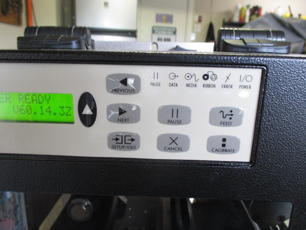 Zebra Thermal Printer 110PAX4 Labeler Bar Code Printer