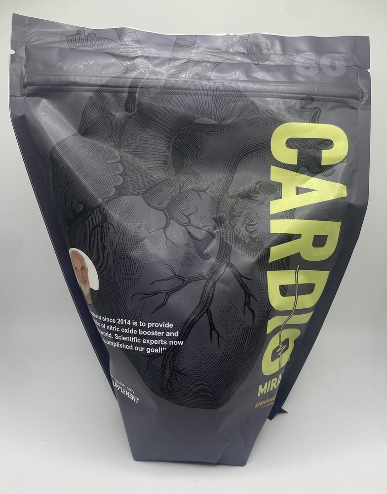 Cardio Miracle The Complete Nitric Oxide Solution - 60 SERVINGS 02/2026