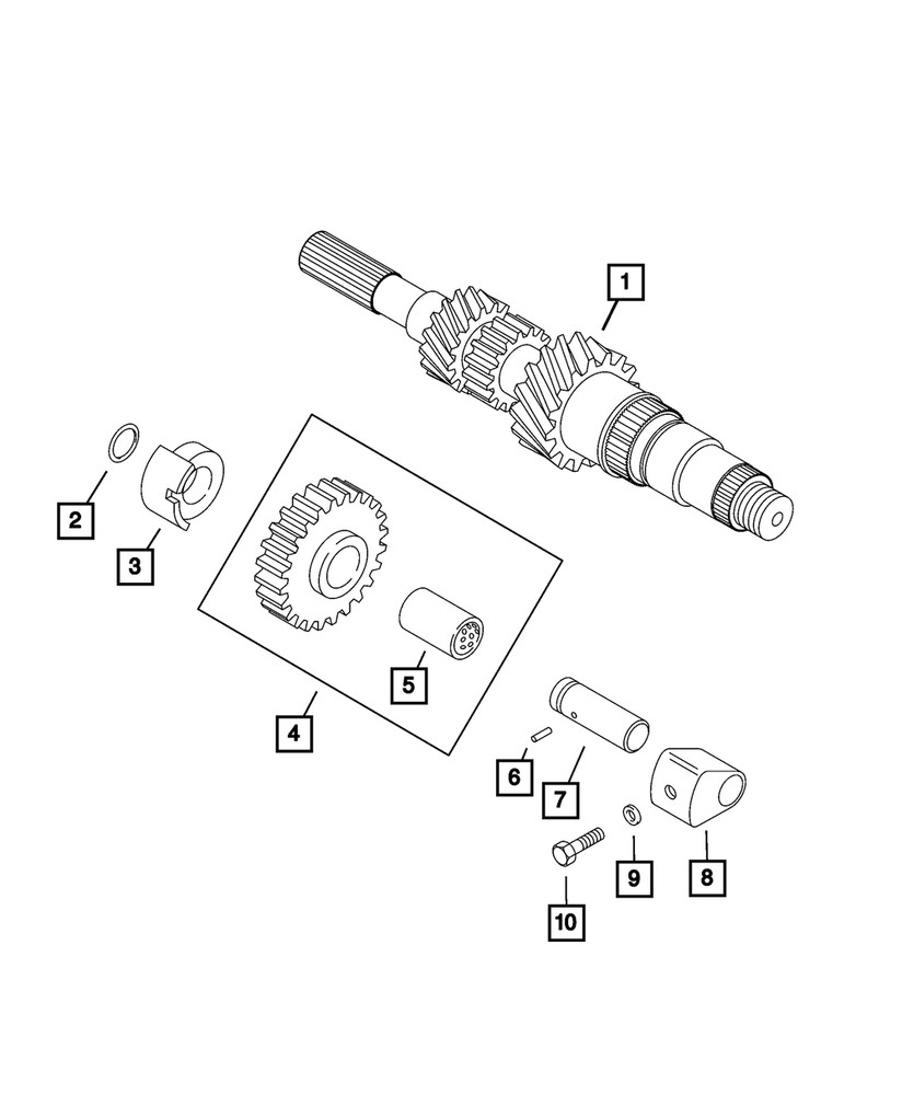 Genuine Mopar Gasket 68146108AA