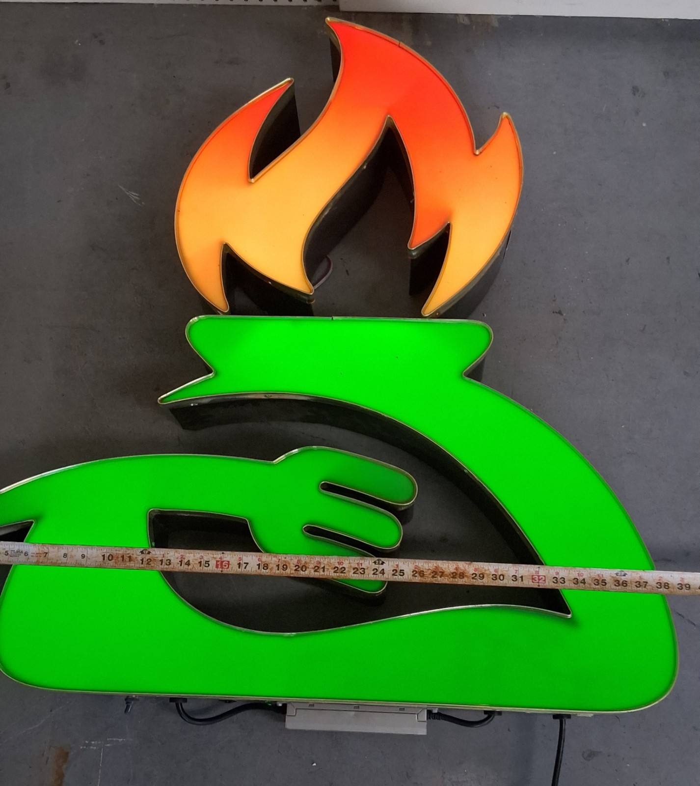 3D Illuminated Channel Letter Sign Custom Fabricated Advertising