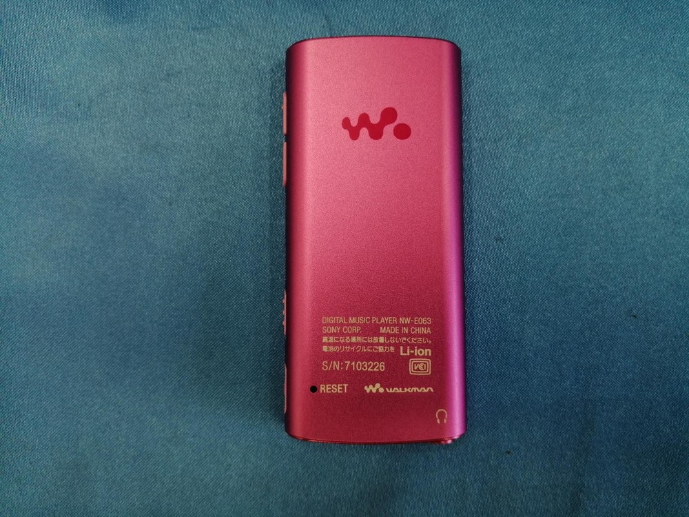 Walkman Model NW E063 SONY