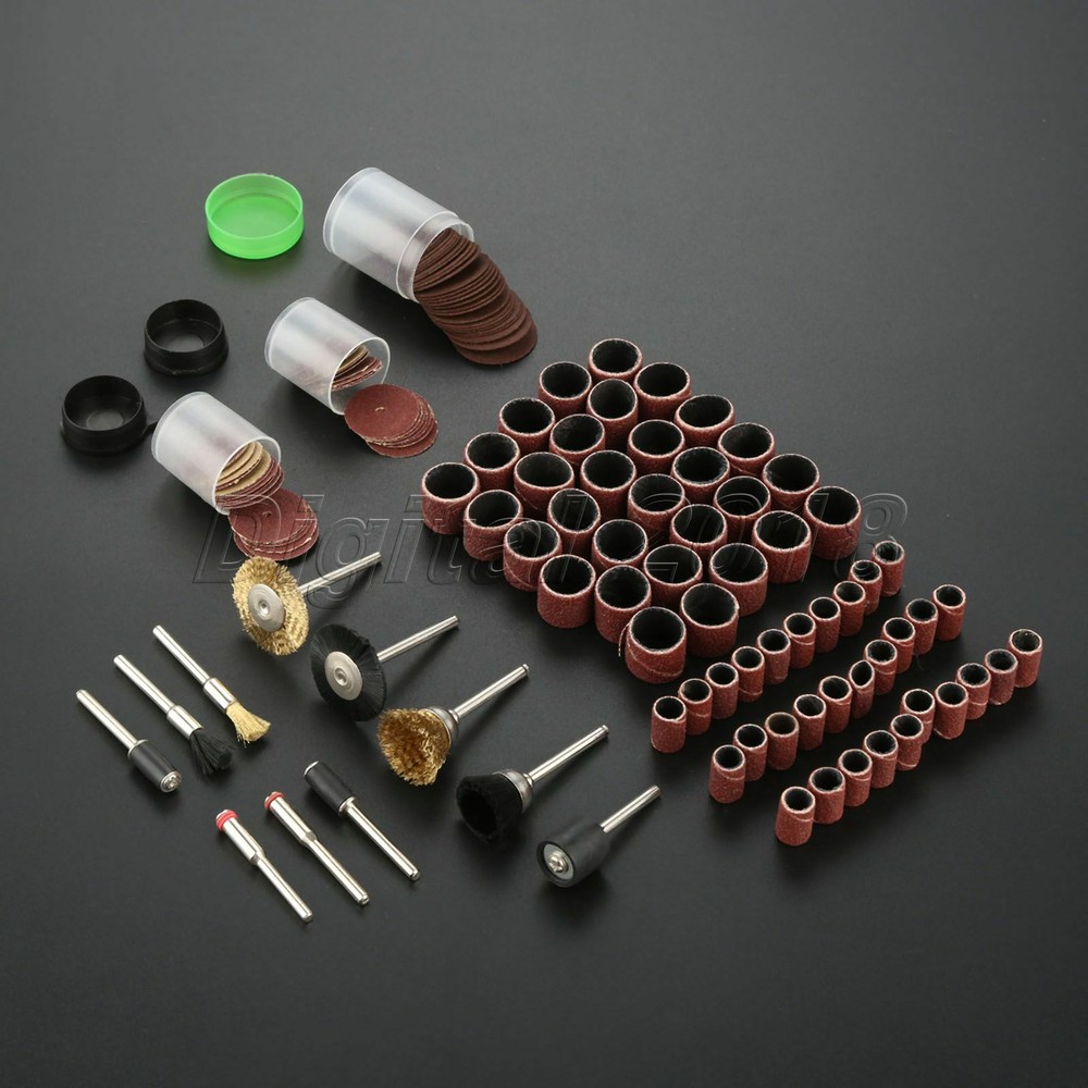 Electric Rotary Grinder Polishing Sanding Bits Tool Kit Accessories Sets 147pcs