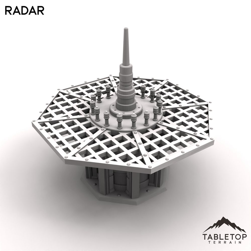 Radar - Phoebian V Airfield - Grimdark Gothic Wargaming Tabletop