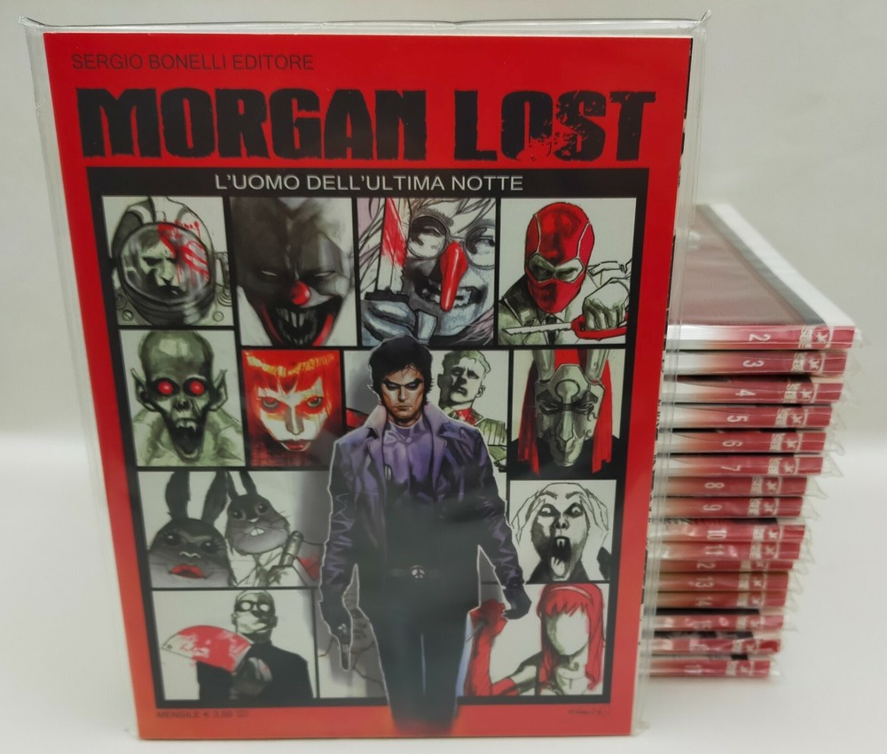 complete sequence series MORGAN LOST 1/17 ed.BONELLI