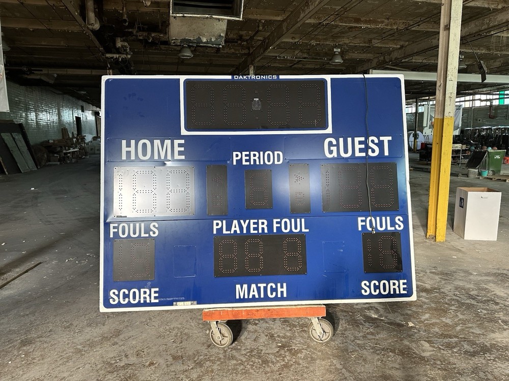 Daktronics scoreboard and Controller