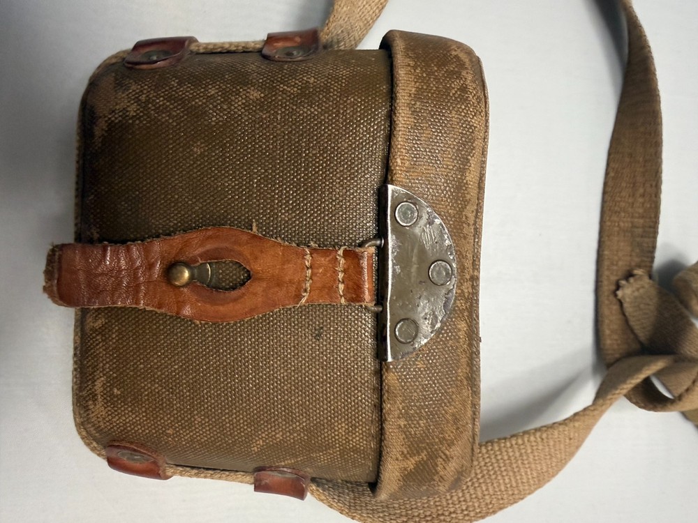 Japanese WWII Compact Binocular 4x10 with Canvas Case