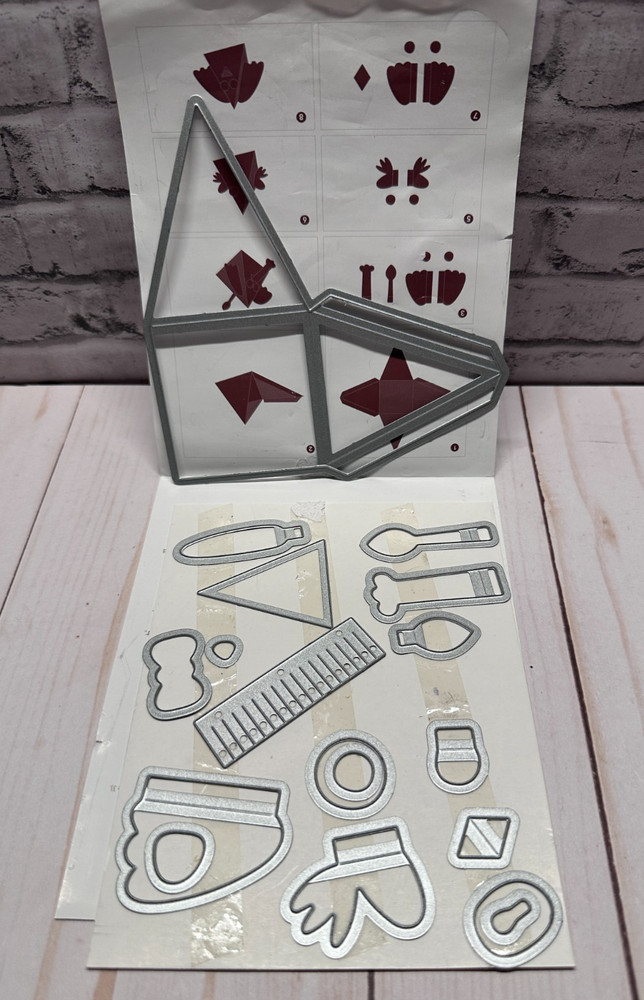 Stampin Up! PYRAMID PALS Thinlits dies ~ Gift Box Fun Christmas Birthday
