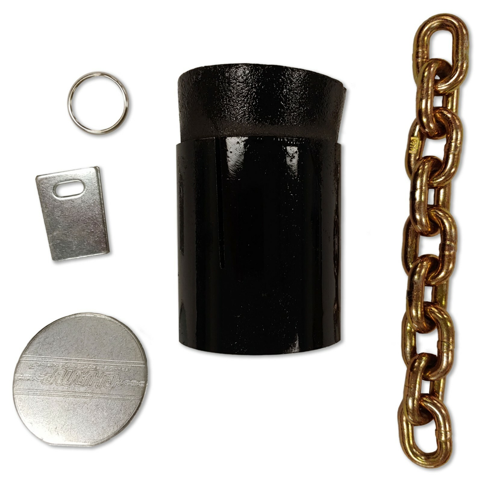 Champ Floor Anchor Pot & Removable Chain for Frame Machines / Pulling Posts 1600