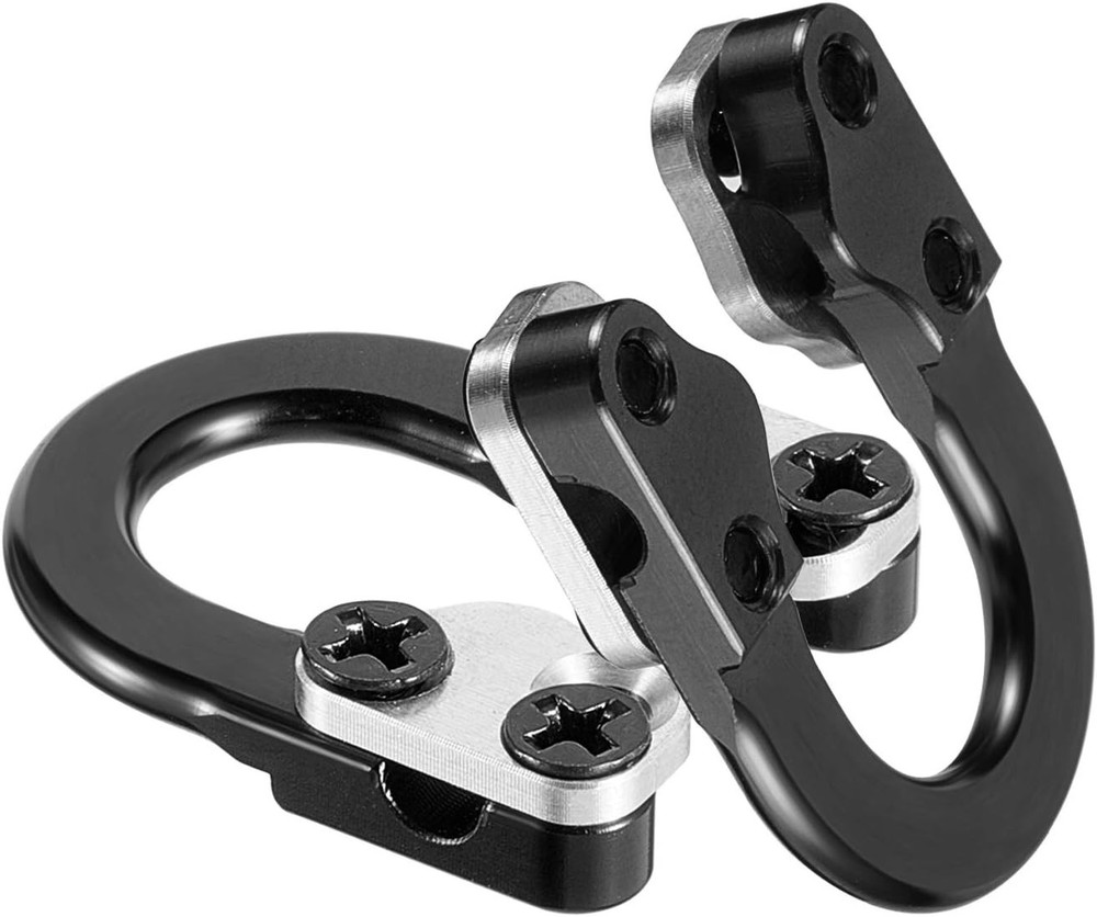 2 Sets Archery D Loop Compound Bow Metal U Nock D Ring Buckle Release Nocking