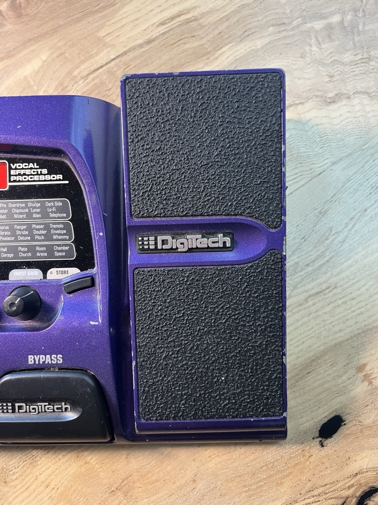Purple Digitech Vocal 300 Effects Processor Powered By DNA