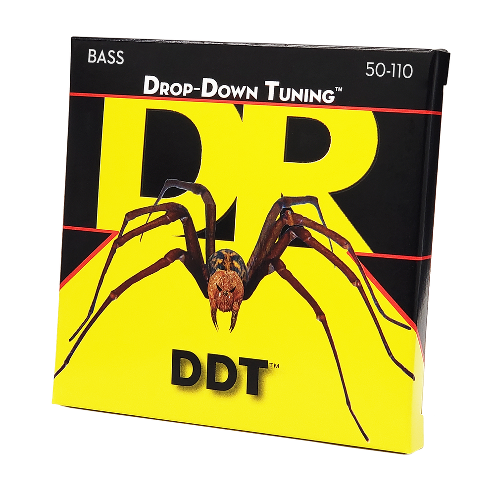 DR Strings DDT - Drop Down Tuning Bass Strings: Heavy 50-110 [DDT-50]