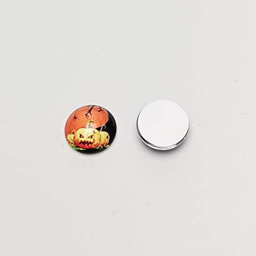 Libiline Random 50pcs 12mm(1/2") Assorted Styles Halloween 12mm(1/2"), Mix