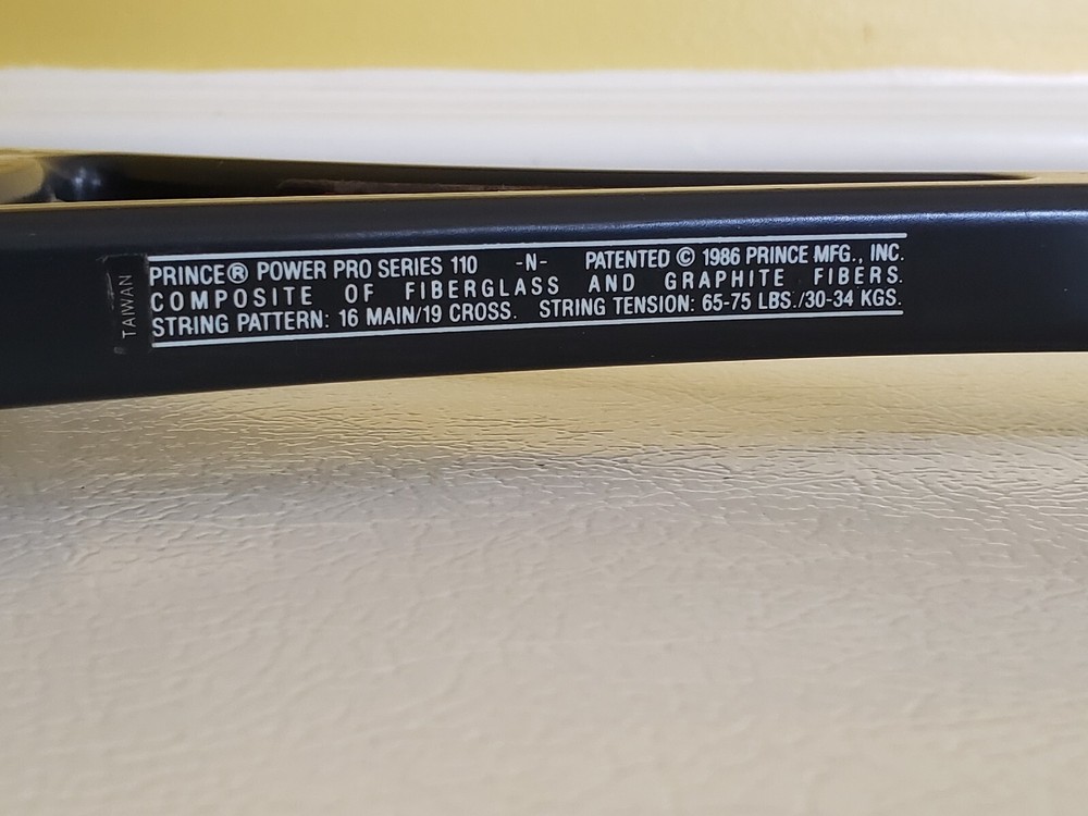 PRINCE Power Pro 110 Graphite Tennis Racket