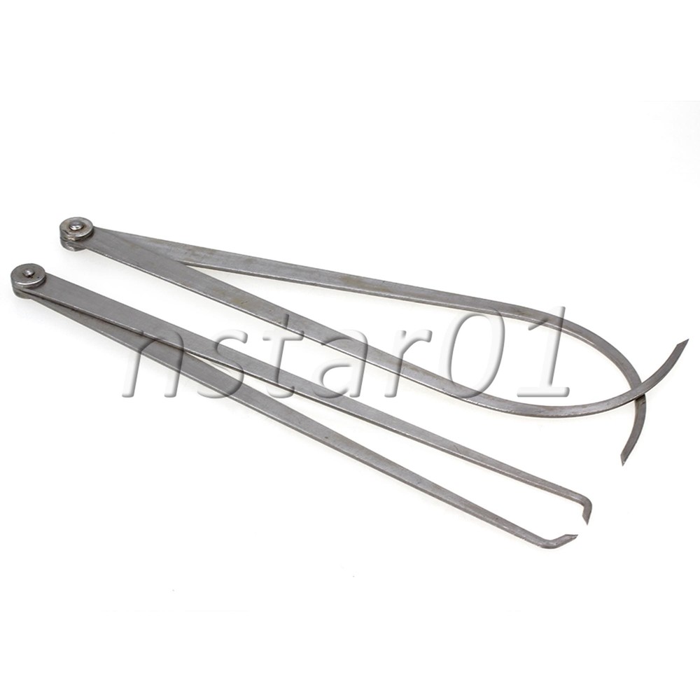 Pair Outside Inside Caliper 350mm for Measuring Thicknesses and Outside Diameter