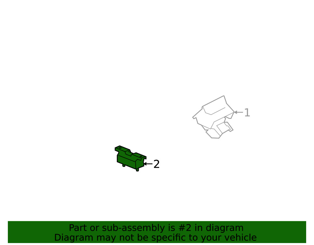 Genuine GM Automatic Transmission Mount 15840277