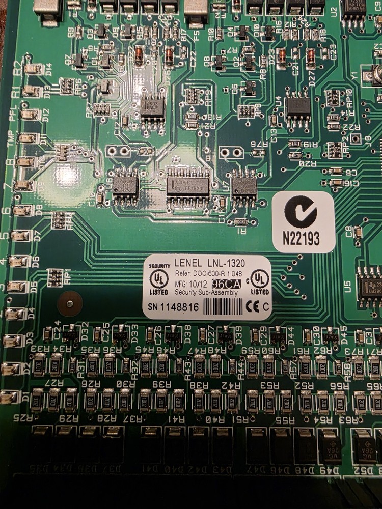 Lenel LNL-1320-S3 Dual Reader Interface Module Access Control Used 4 Total