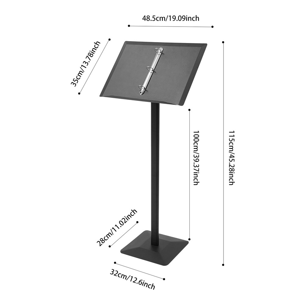 Menu Stand with Binder, Menu Stand, Freestanding Menu Stand