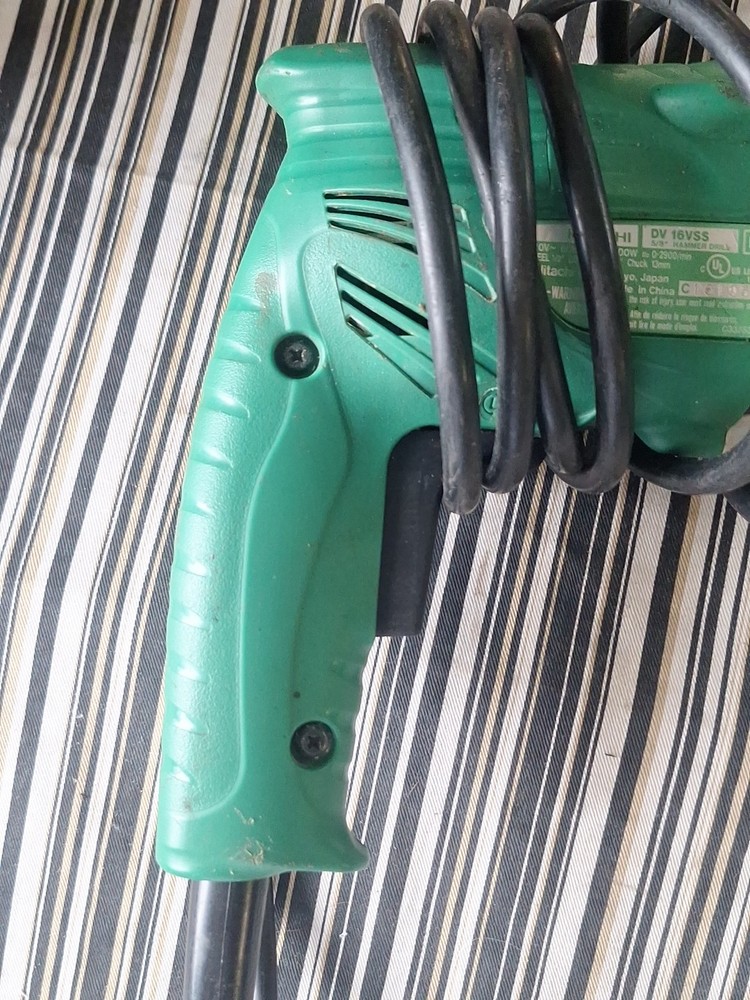 HITACHI DV 16VSS CORDED HAMMER DRILL (USED)