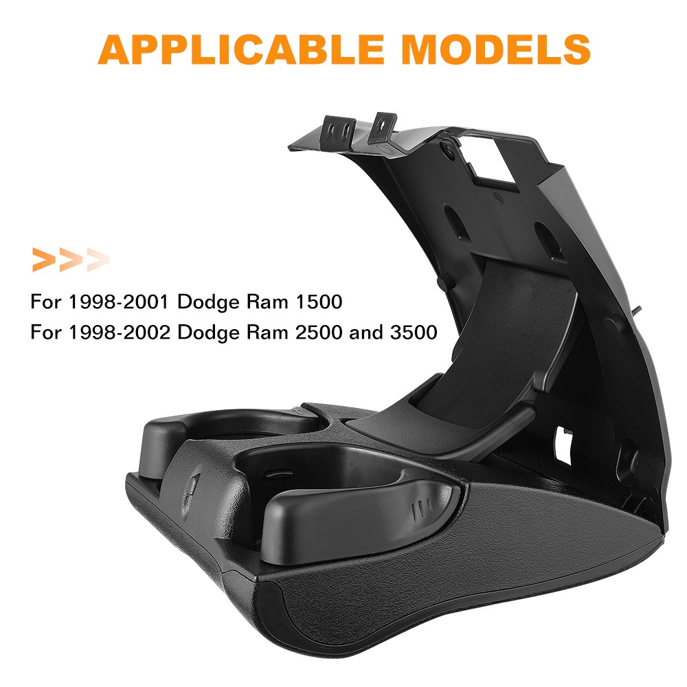 Dash Cup Holder Instrument Panel For 98-2001 Dodge Ram 1500 98-03 Ram 2500,3500
