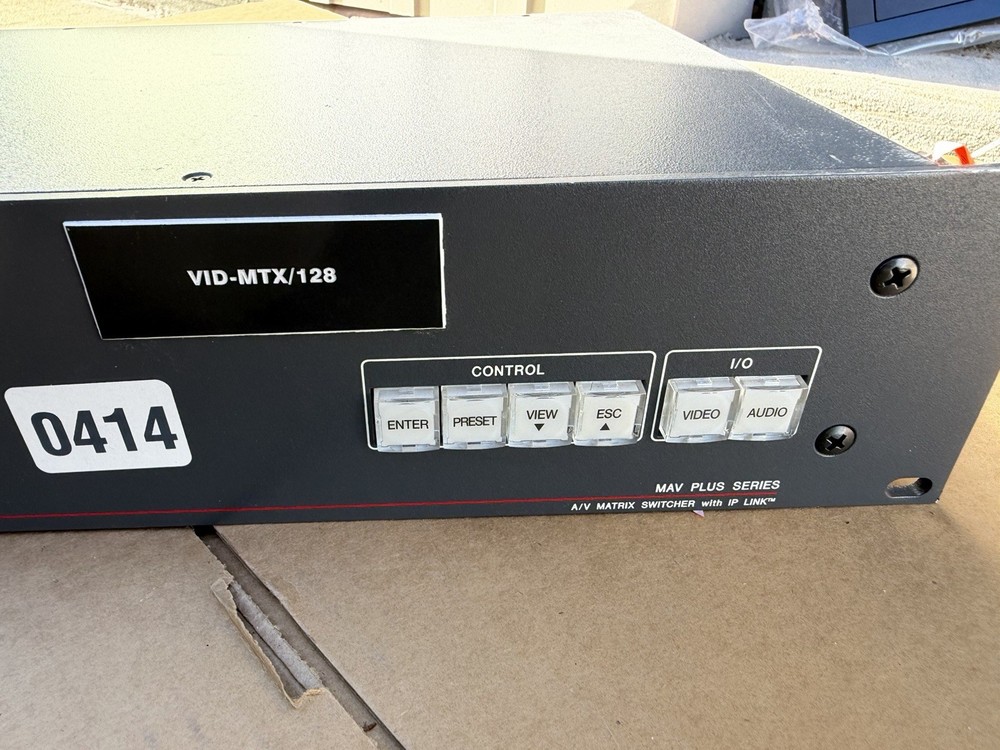 Extron MAV Plus Series - AV matrix switcher With IP Link