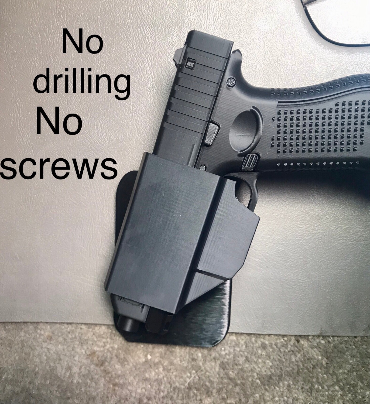 Vehicle universal Side Arm holster mount