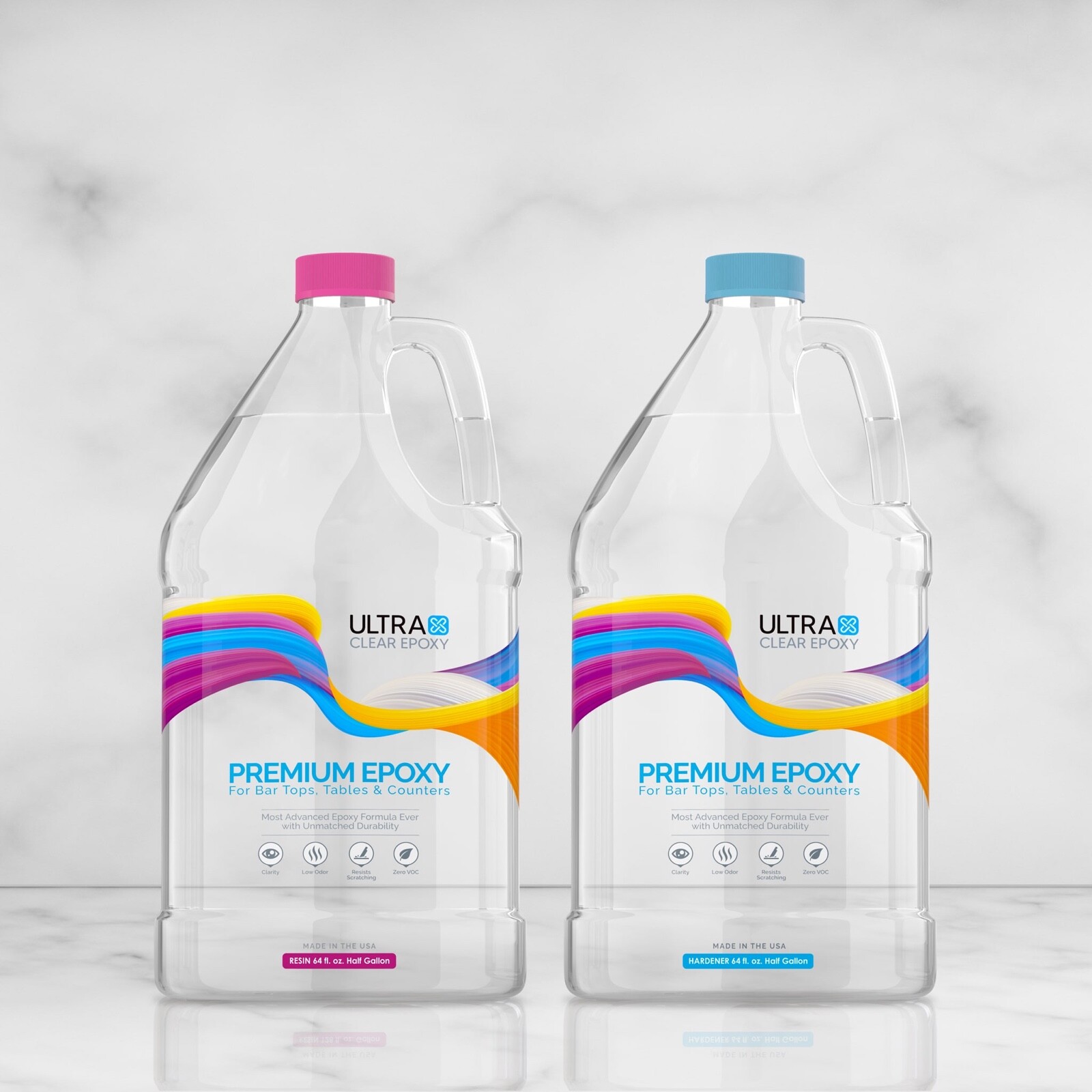 Ultra Clear Epoxy Resin Bar Top Epoxy Table Top Epoxy Countertop 1 Gallon Kit