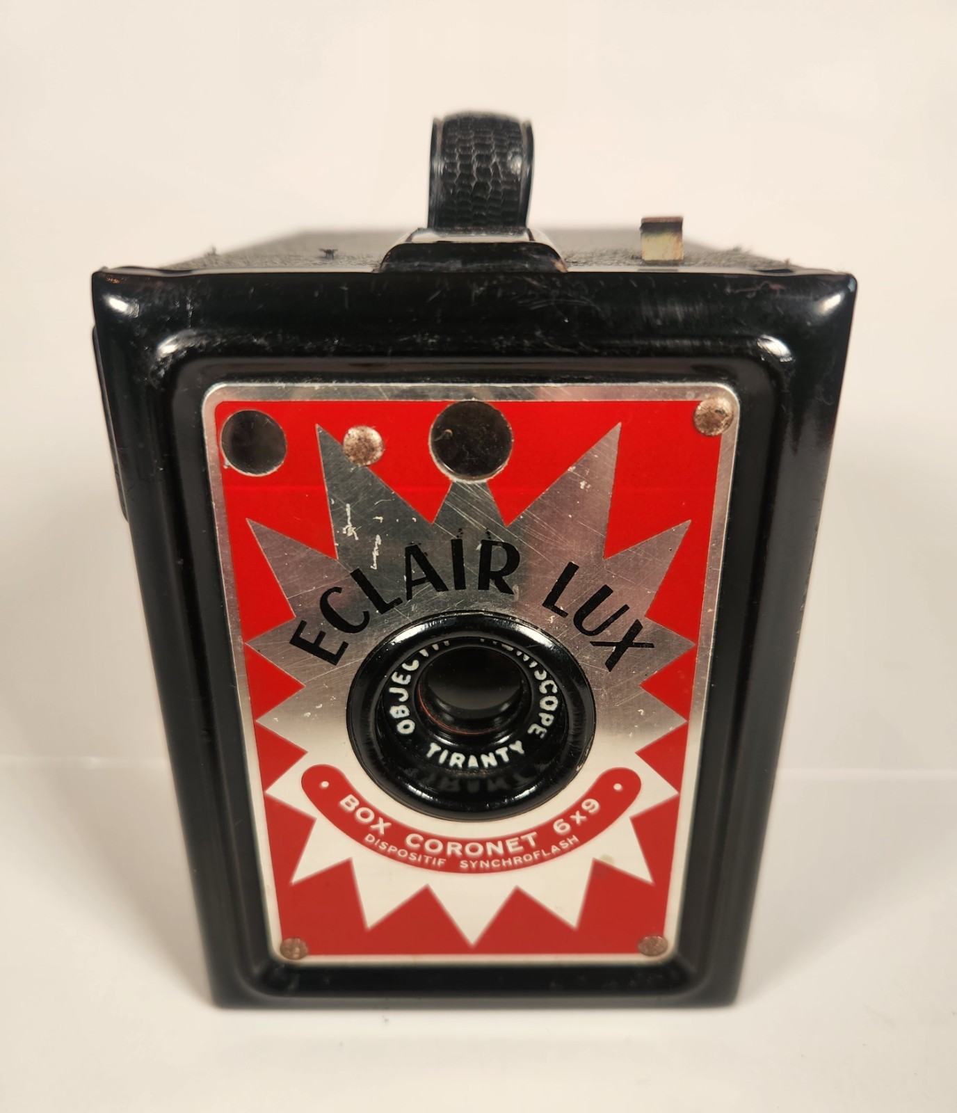 *RARE* Mint Coronet 6x9 Éclair Lux folding camera (1950s–60s era)