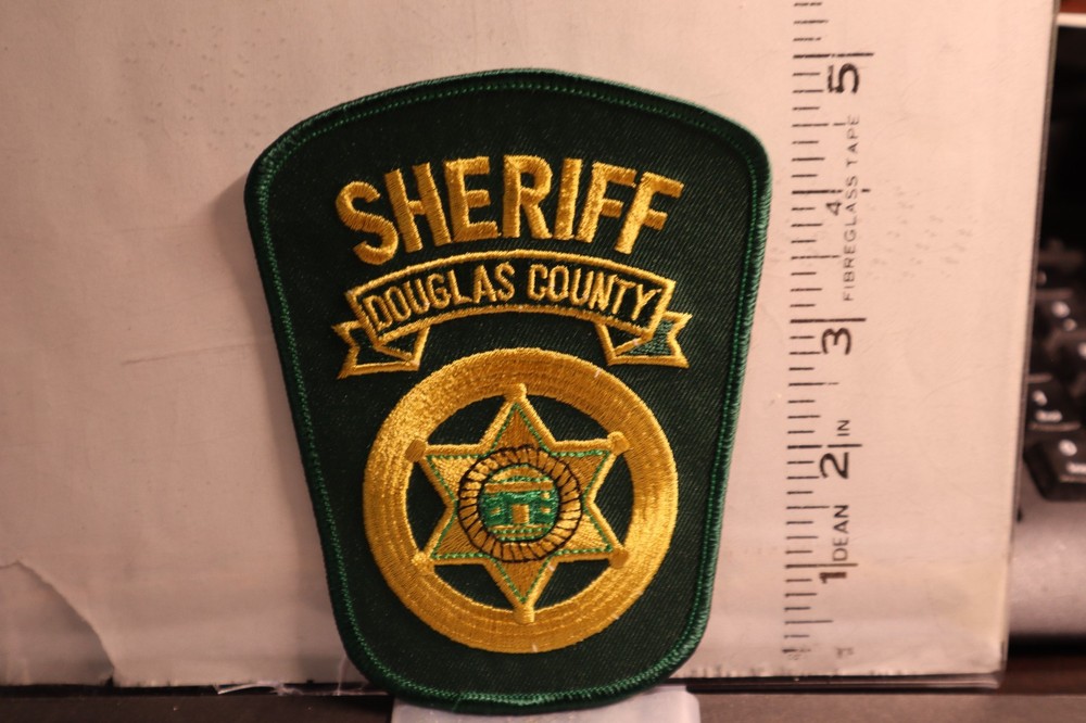 police patch   DOUGLAS COUNTY SHERIFF    GEORGIA