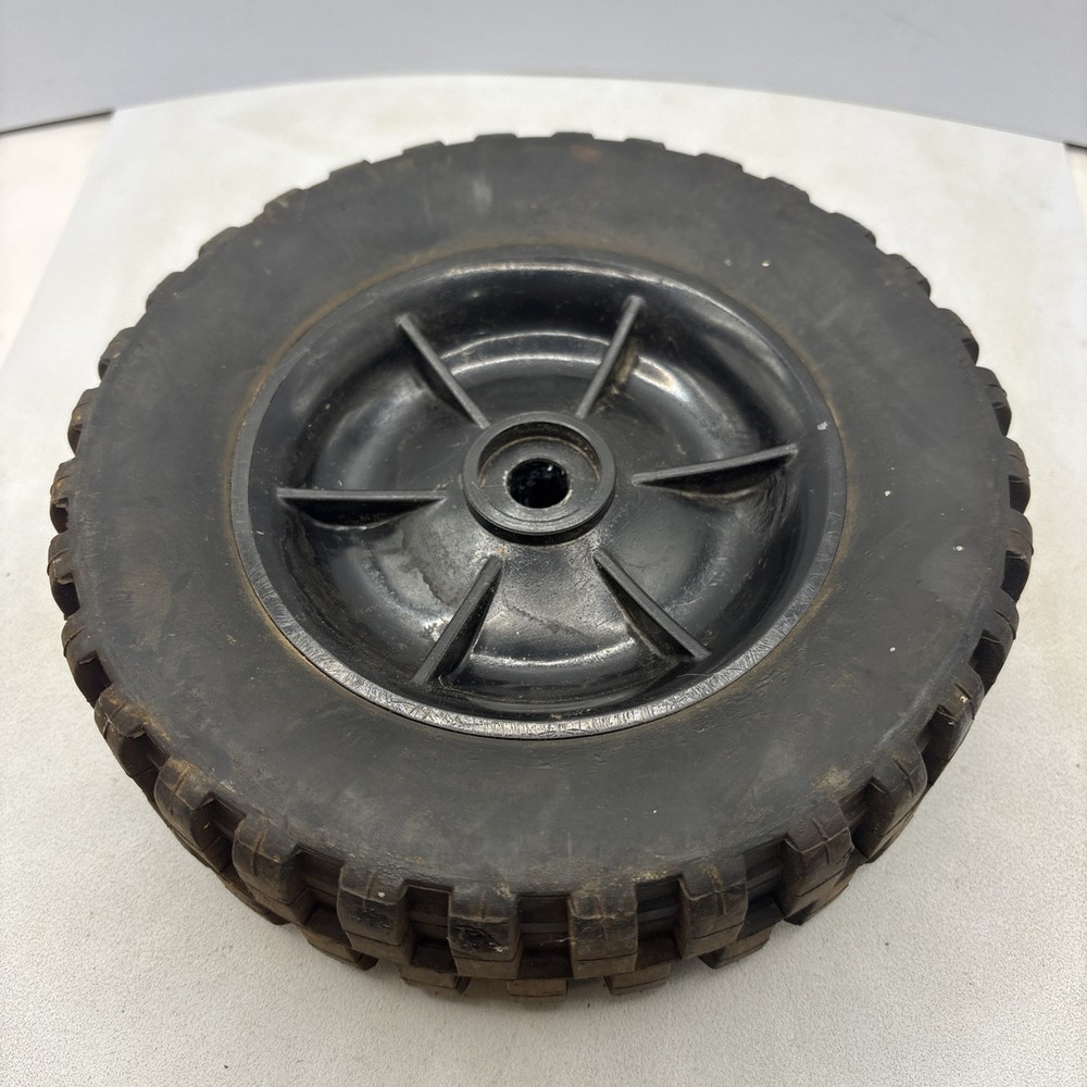 Unbranded 7-3/4” SOLID HARD RUBBER REPLACEMENT TIRE WHEEL RIM HUB DOLLY