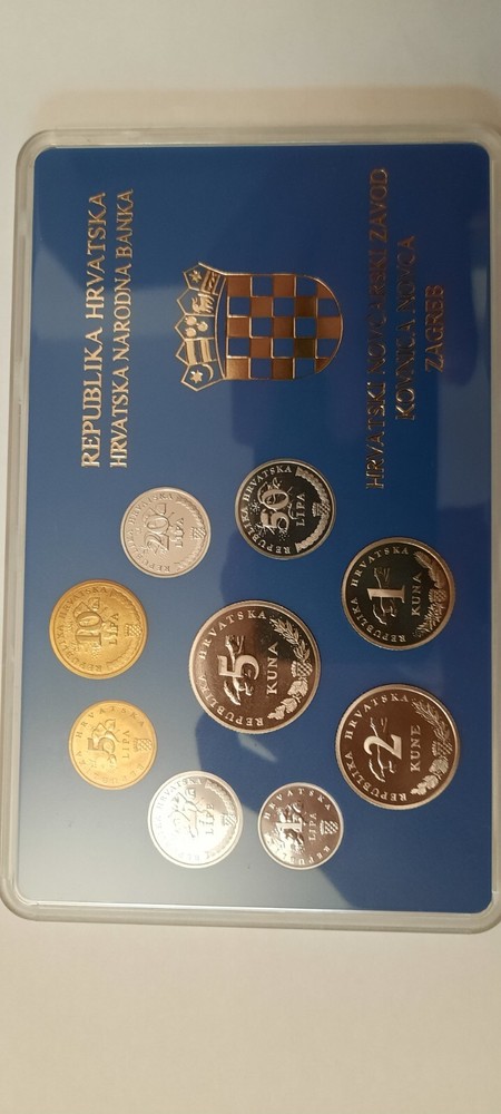 UNC CROATIAN NUMISMATIC SET 2014.