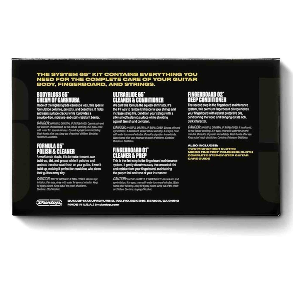 Dunlop Formula 65 Guitar Maintenance Kit