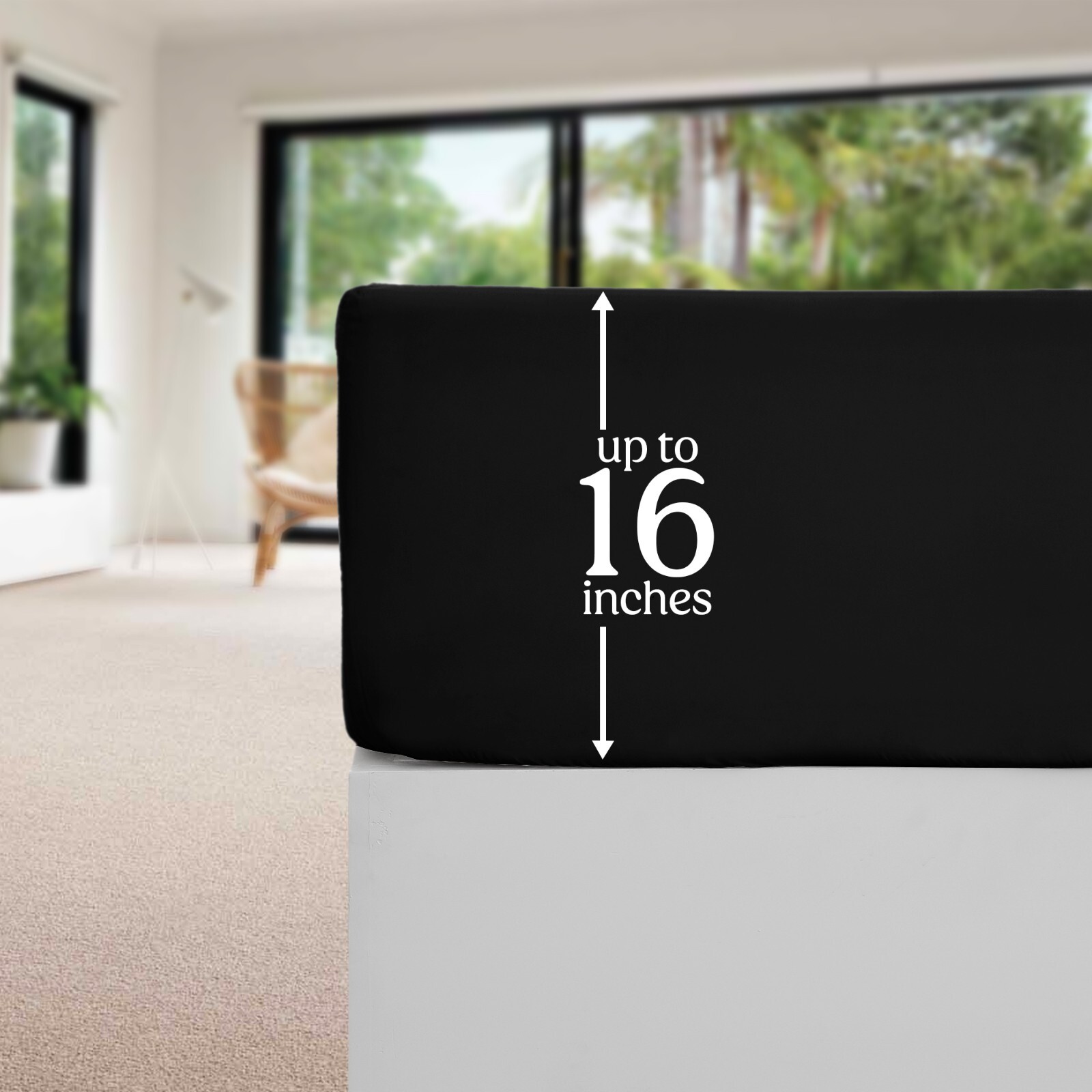 Fitted Sheet Deep Pocket Easy Care Breathable Microfiber Elastic Bedding Sheets