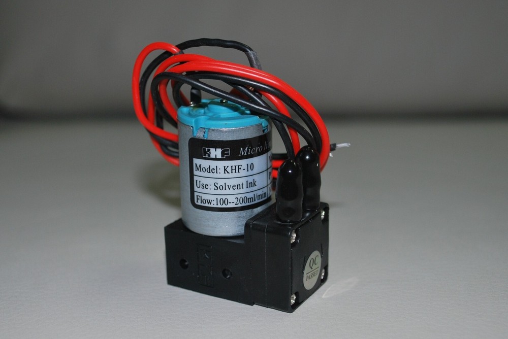 Small Ink Pump KHF-10  DC24V 3W, Flow 100-200ml/min for Large Format Printer