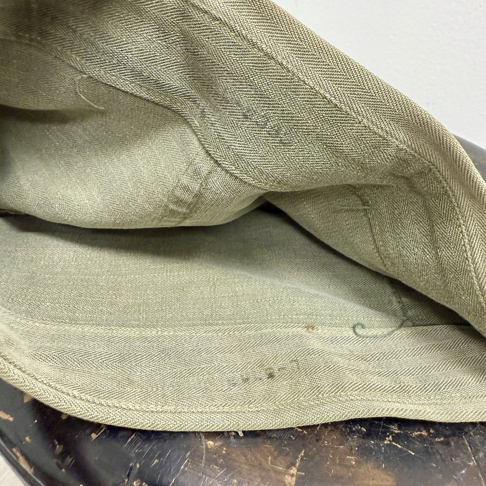 Original WWII USMC Marine Corps Officer Sidecap Hat