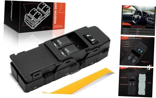 Replacement Driver Power Window Switch for 11-14 Dodge Challenger