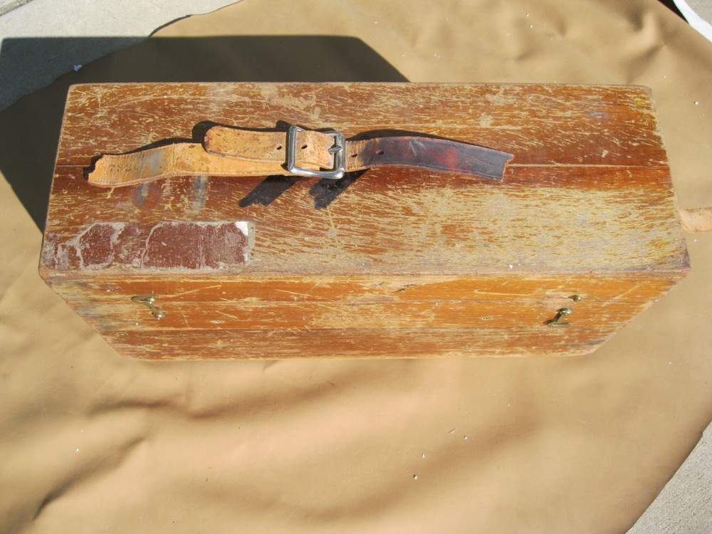 Vintage Brunson Dumpy Level Model 45 with Wood Case
